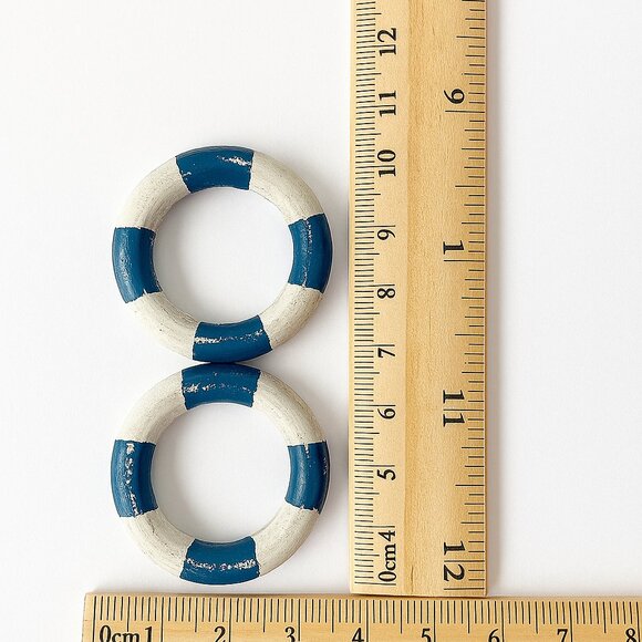 Handmade Tiered Tray Decor - Lake Life, 13 Pieces, Summer, Nautical, Beach - Picture 2 of 12